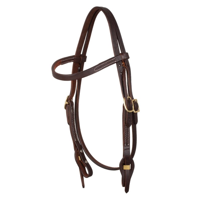 Lakota Saddlery Briglia Western con frontalino a cambio rapido