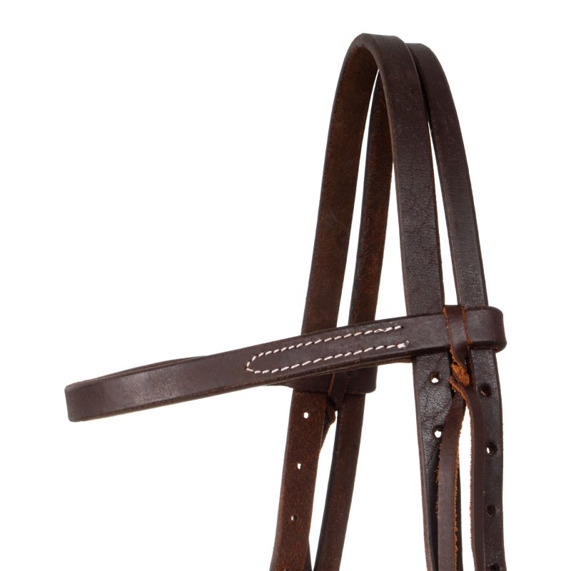 Lakota Saddlery Briglia Western con frontalino a cambio rapido