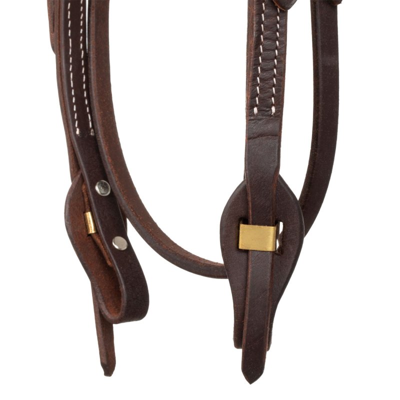 Lakota Saddlery Briglia Western con frontalino a cambio rapido