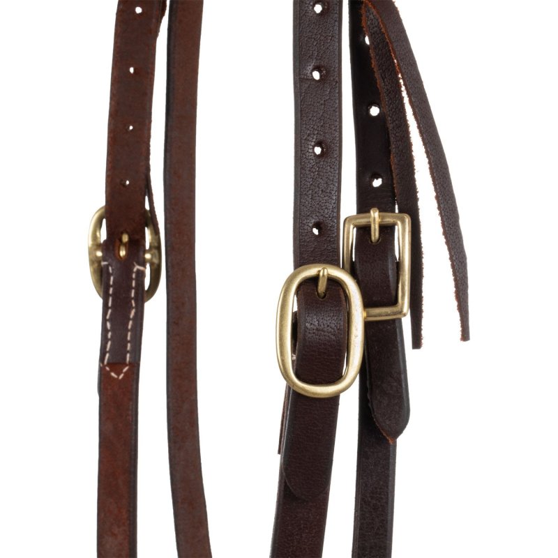 Lakota Saddlery Testiera Western frontalino liscio