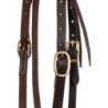 Lakota Saddlery Testiera Western frontalino liscio