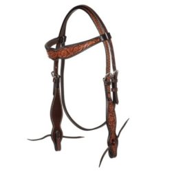 Pool's Equitazione Testiera Western motivo floreale