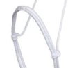 Professional's Choice Chiudibocca Western regolabile in corda bianca