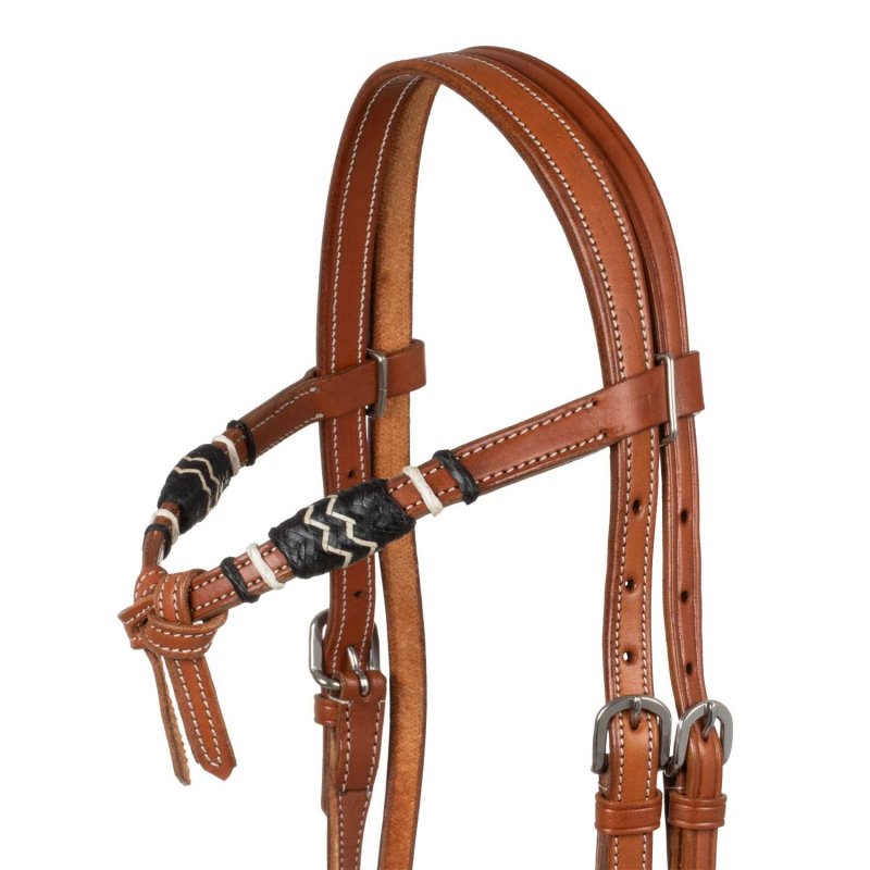Pool's Equitazione Set bosal bicolore con redini in crine