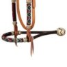 Pool's Equitazione Bosal set con perle bordo' e redini mecate in crine