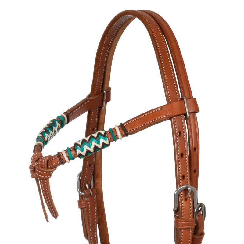 Pool's Equitazione Bosal con redini mecate in cotone