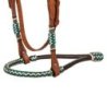 Pool's Equitazione Bosal con redini mecate in cotone