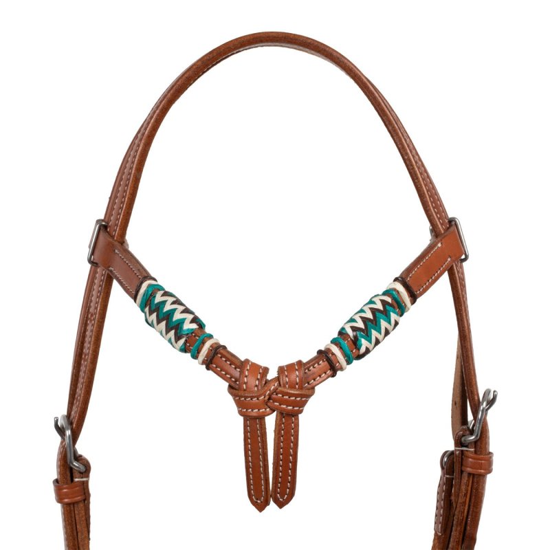Pool's Equitazione Bosal con redini mecate in cotone