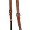 Pool's Equitazione Bosal set con perle sabbia e redini mecate in cotone