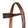 Pool's Equitazione Testiera Western con frontalino largo