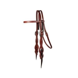 Professional's Choice Testiera con frontalino con nappine e facile cambio