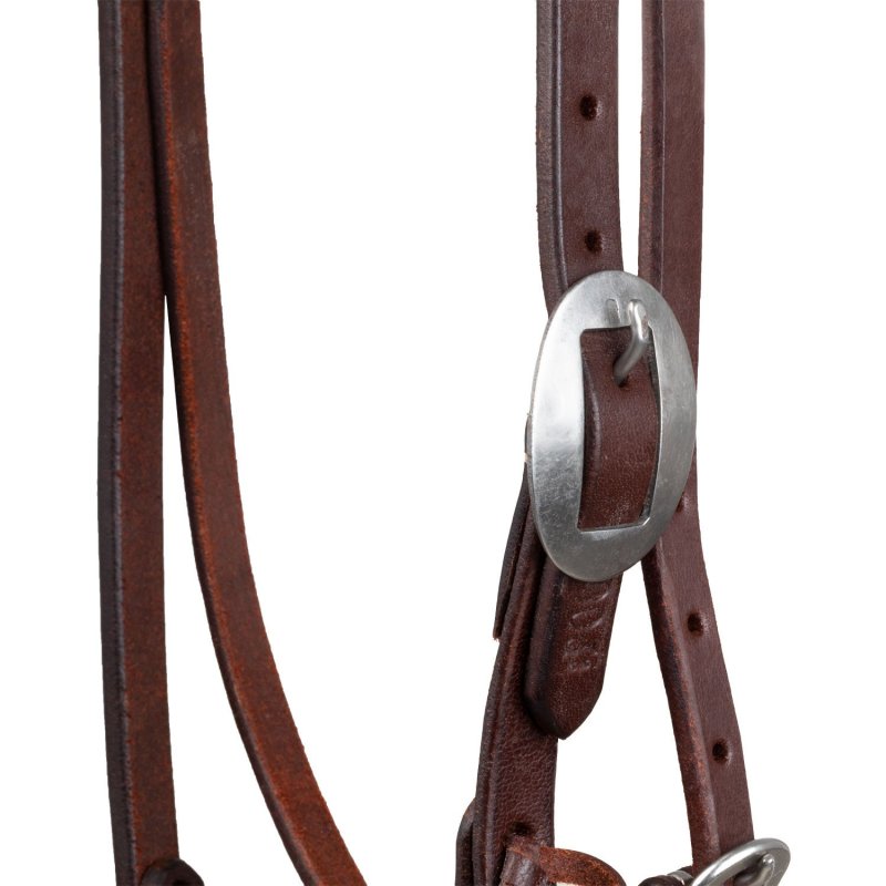 Pool's Equitazione Briglia Western monorecchio con sottogola