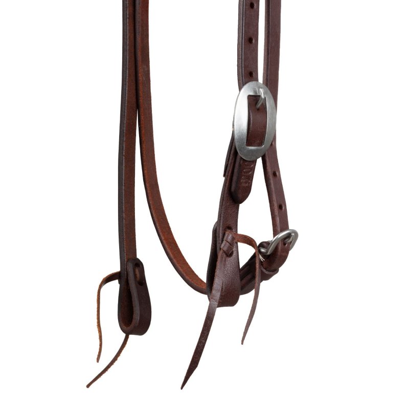 Pool's Equitazione Briglia Western monorecchio con sottogola