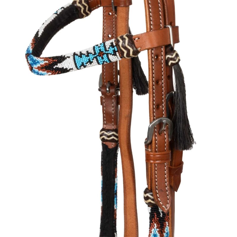 Pool's Equitazione Testiera Western Ice con perline
