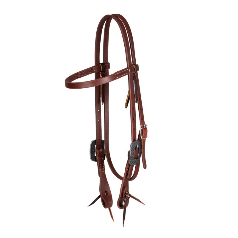 Professional's Choice Testiera Western Ranch con frontalino in Rawhide 5/8"
