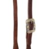 Professional's Choice Testiera Western a un orecchio in cuoio oliato 5/8"