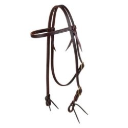 Platinum Pro Testiera Western con frontalino e regolazione singola