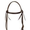 Platinum Pro Testiera Western con frontalino e regolazione singola