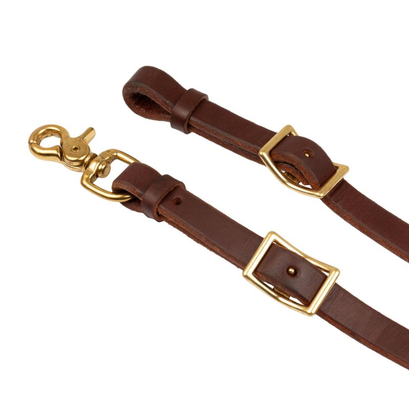 Westwood Redini Western bilanciate in cuoio ingrassato 160 cm