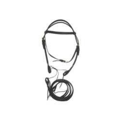 Lakota Saddlery Testiera Western cuoio doppio con redini