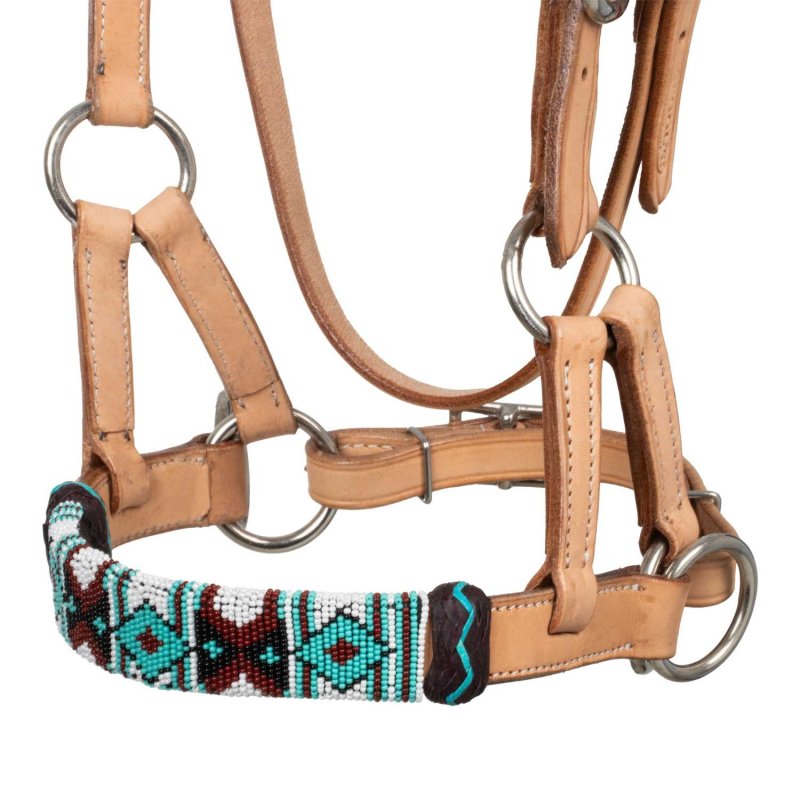Pool's Equitazione Sidepull Western con perline colorate