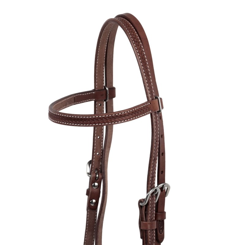 Pool's Equitazione Testiera Western Cross Over Basket