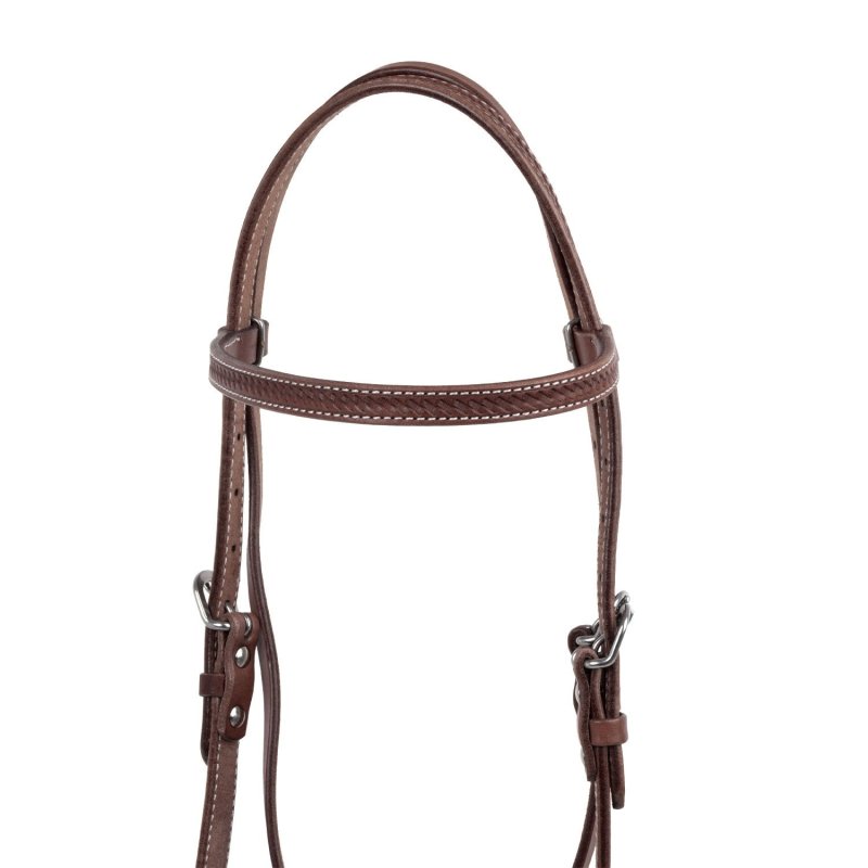 Pool's Equitazione Testiera Western Cross Over Basket