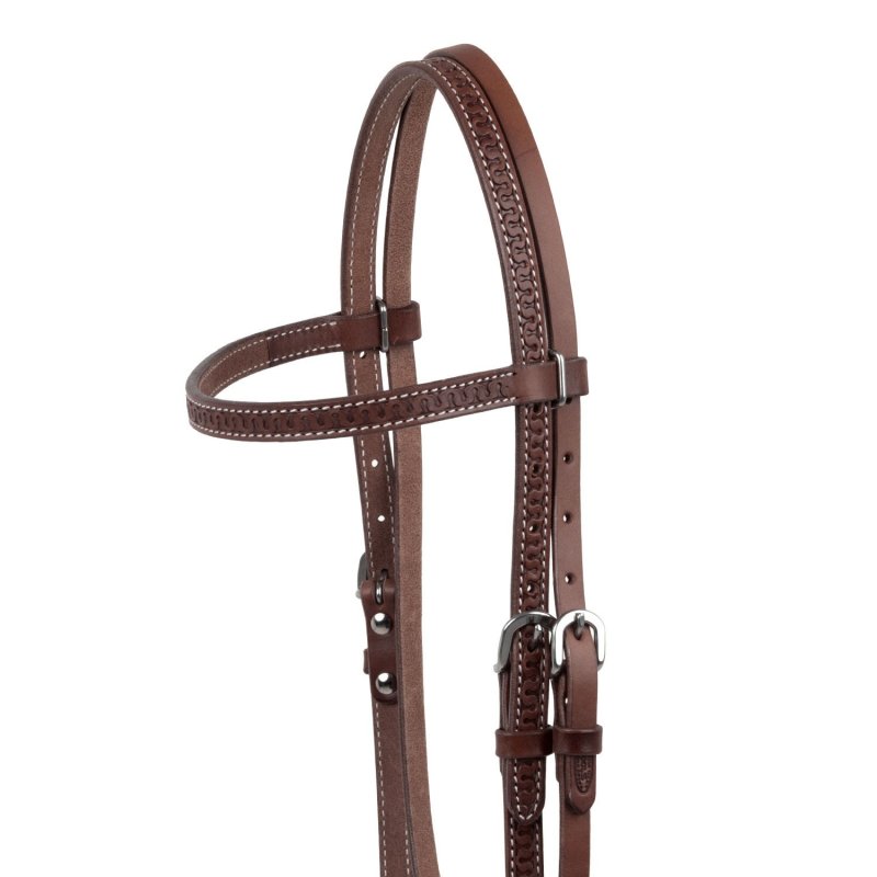 Pool's Equitazione Testiera Western Cross Over Snake