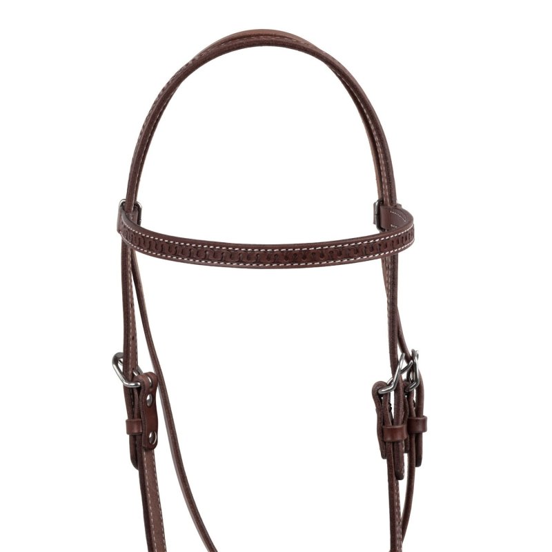 Pool's Equitazione Testiera Western Cross Over Snake