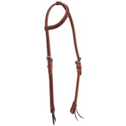 Pool's Equitazione Testiera Western a un orecchio Barbwire