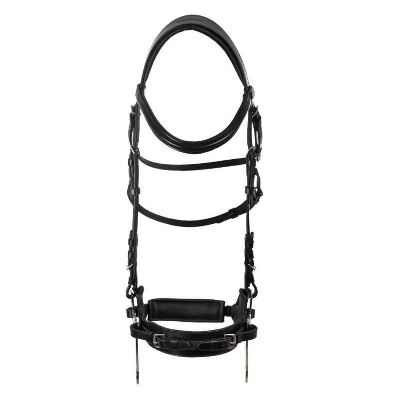 Supreme Briglia Bitless con Hackamore e imbottiture