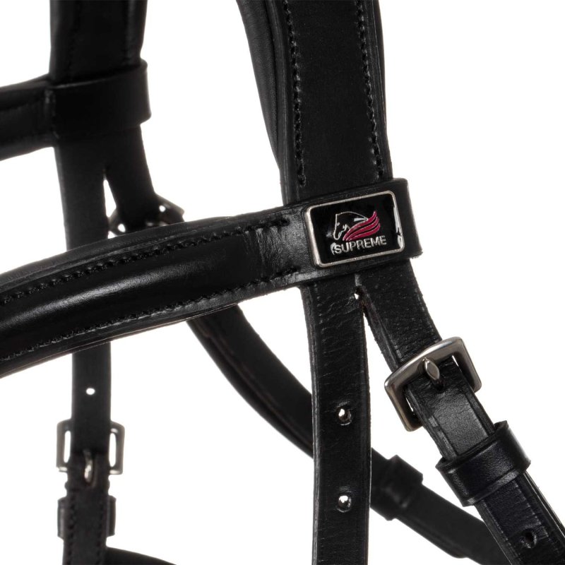 Supreme Briglia Bitless con Hackamore e imbottiture